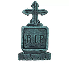 """Cemetery Cross Headstone ""RIP"" 43x22 cm"""