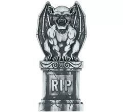 Tombstone with Gargoyle of 90x40 cm