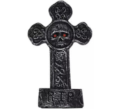 Tombstone Cross with Light 60x37 cm