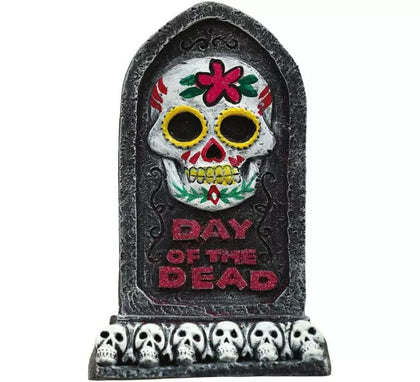 Lápida del Día de los Muertos de 13x8 cm