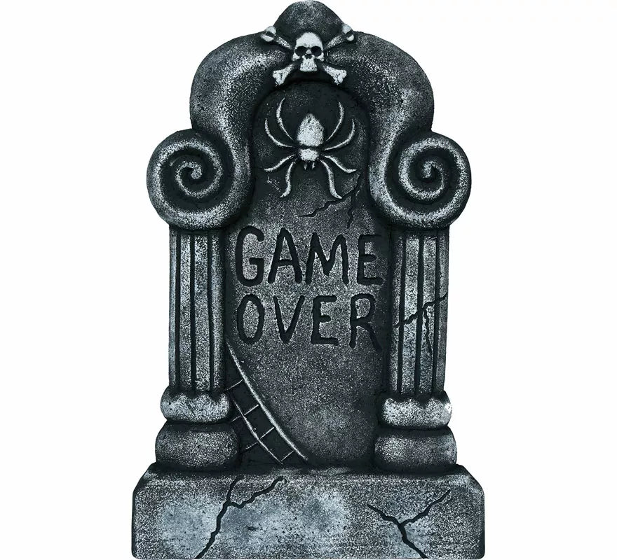 Translation missing: en.Lápida Game Over de 42x27 cm