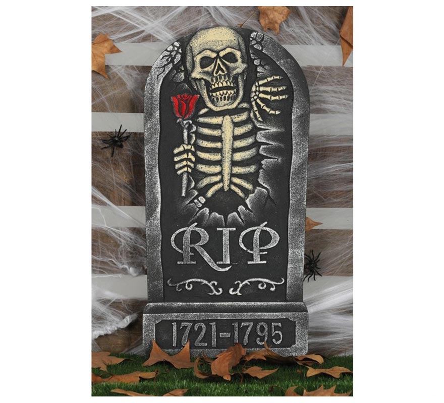 Translation missing: en.Lápida Rip con fecha (1721-1795) 32X65 Cm