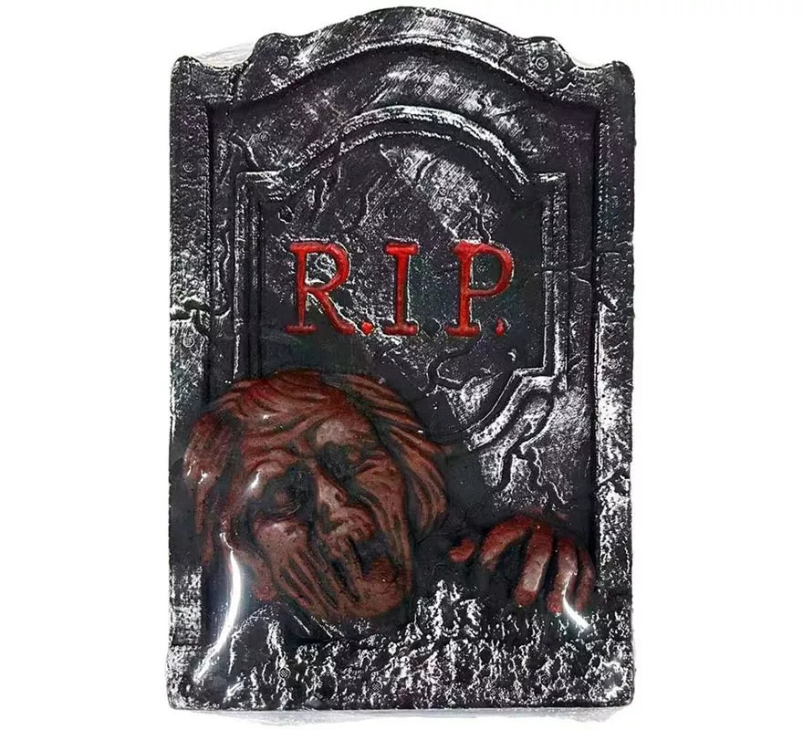 Translation missing: en.Lápida Zombie de Foam RIP de 34x3,50x55 cm