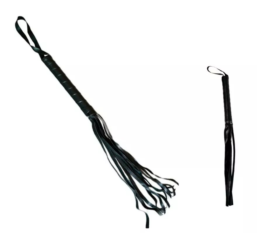 Translation missing: en.Látigo Corto negro de 41 cm