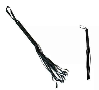 Látigo Corto negro de 41 cm
