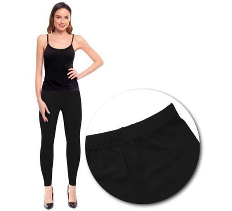 Translation missing: en.Leggins color negro para mujer