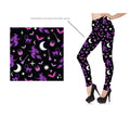 Leggins de Bruja púrpura para mujer