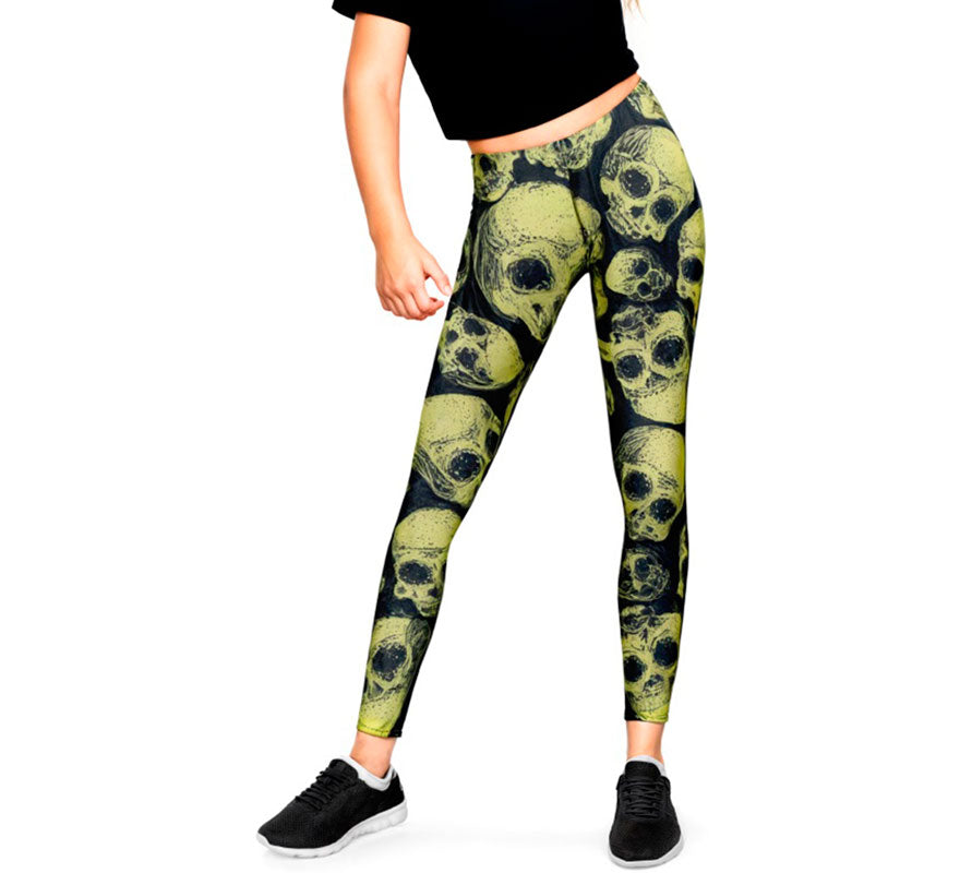 Leggins de Calaveras para niña
