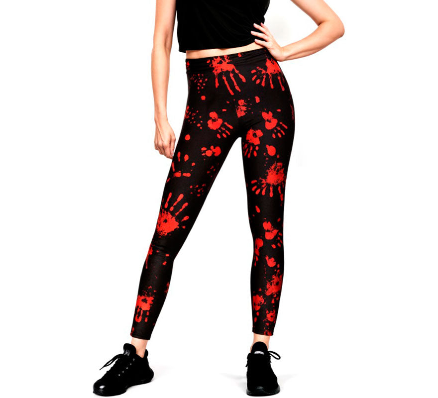Translation missing: en.Leggins de Huellas Ensangrentados para mujer