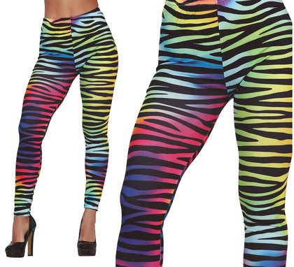 Leggins estampado Tigre multicolor para mujer