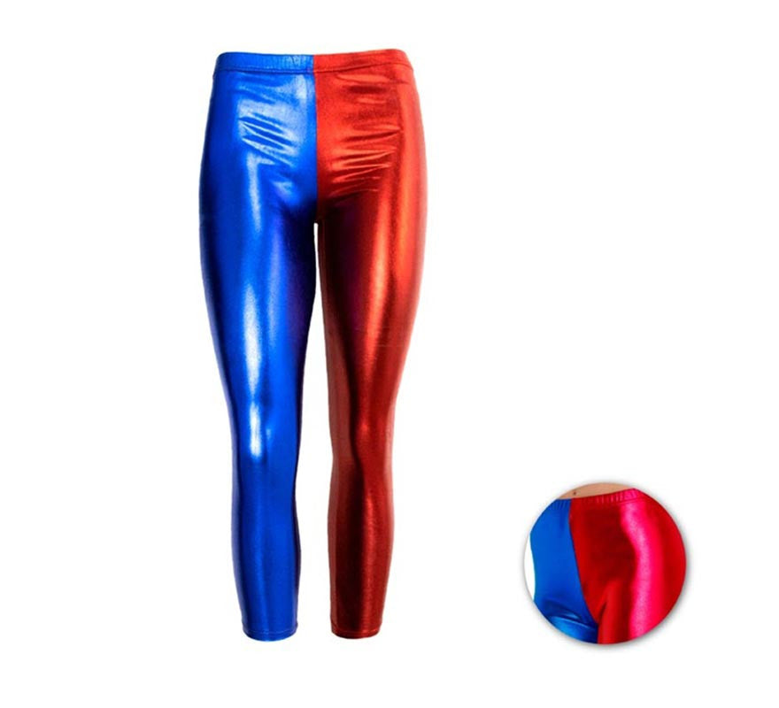 Translation missing: en.Leggins Metalizado de Payasa Villana para mujer