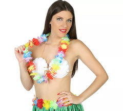 Multicolor Hawaiian lei or necklace