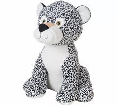 Jeni Leopard Stuffed Gray 80 cm