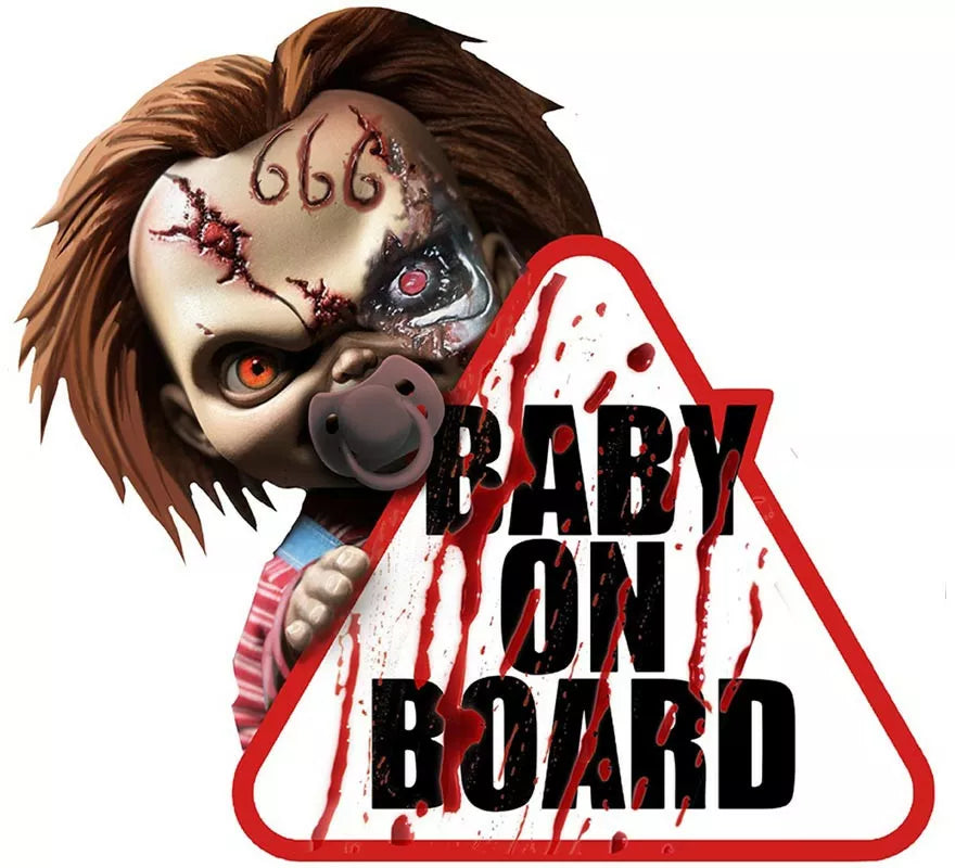 Letrero Adhesivo Baby On Board 20x20 cm