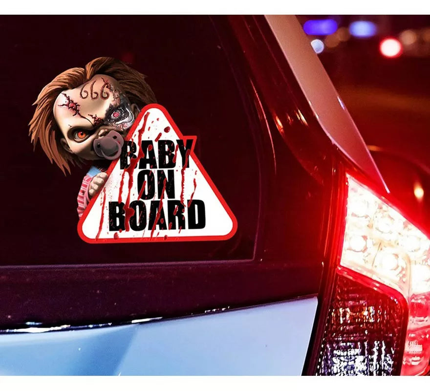 Letrero Adhesivo Baby On Board 20x20 cm