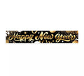 Letrero Happy New Year de tela de 290x50 cm