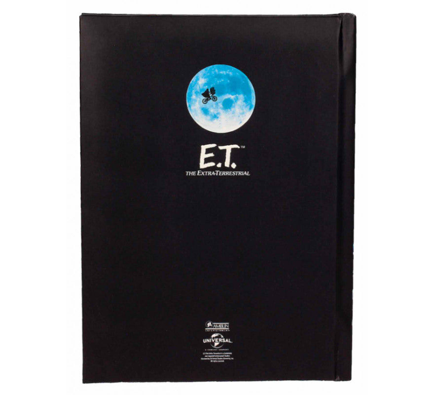 Libreta con luz E.T. El Extraterrestre