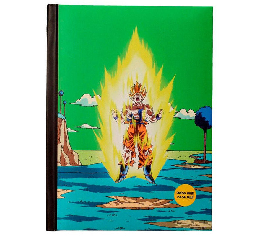 Libreta con luz Goku Namek Dragon Ball