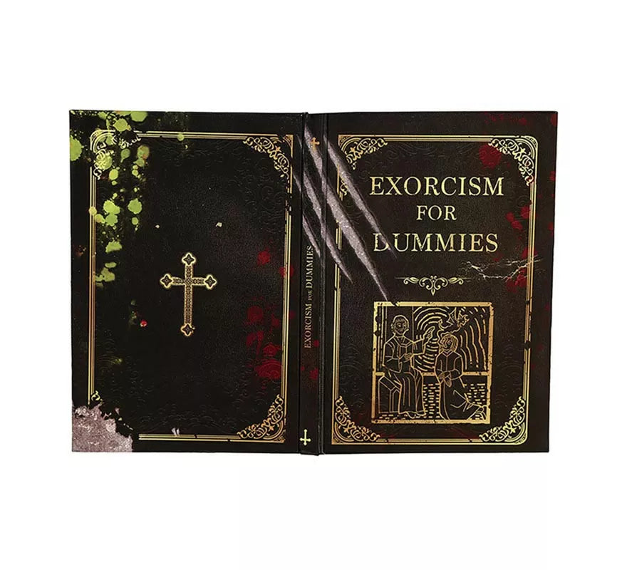 Translation missing: en."Libro ""Exorcism for Dummies"" de 22x15 cm"