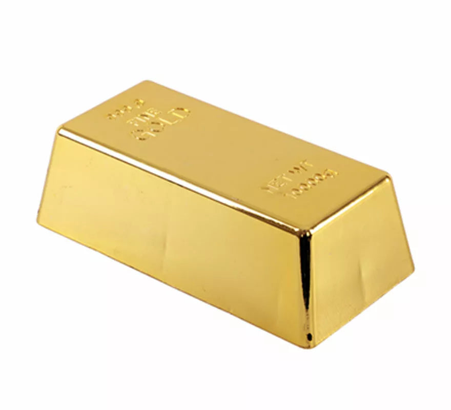 Translation missing: en.Lingote de Oro de 18x9x5,5 cm de plástico