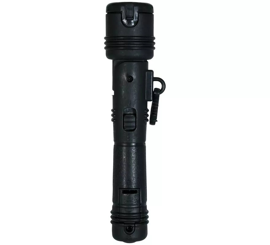 Linterna negra de 17 cm