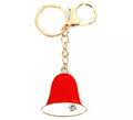 Llavero de Campana Navideña roja de 4x5 cm