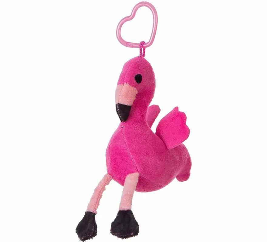 Translation missing: en.Llavero Flamenco de Peluche de 12 cm