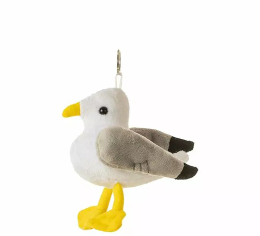 Translation missing: en.Llavero Gaviota de Peluche de 12 cm