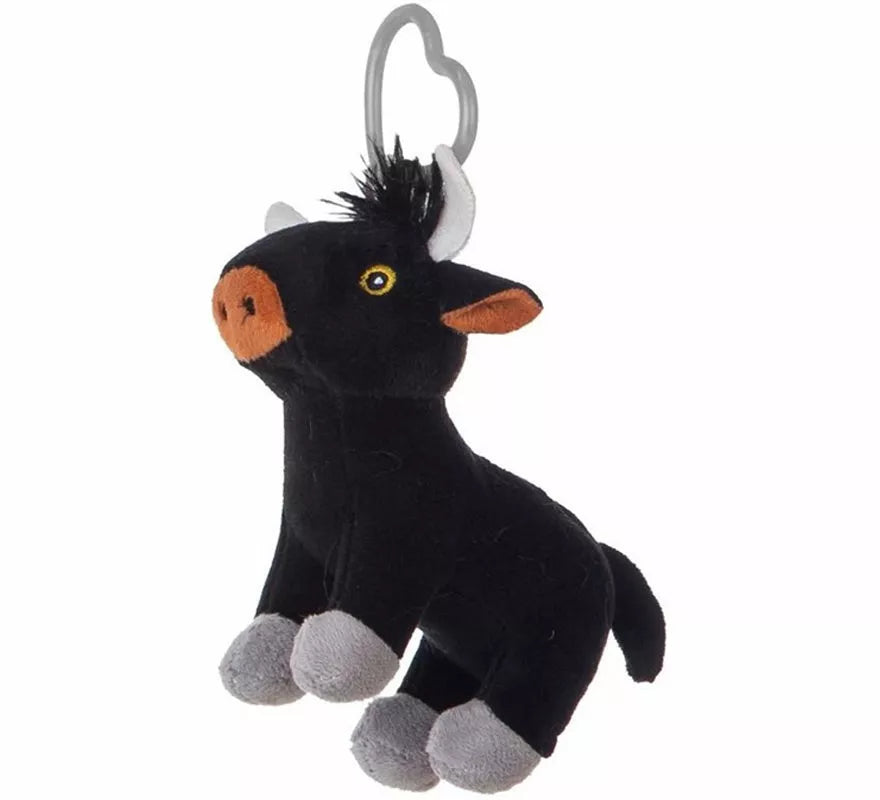 Translation missing: en.Llavero Toro de Peluche de 12 cm