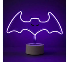 Bat Neon Light with Stand 27x9x20 cm