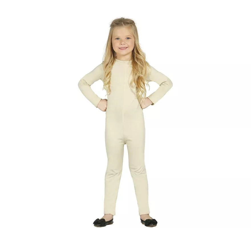 Maillot color beige para niños