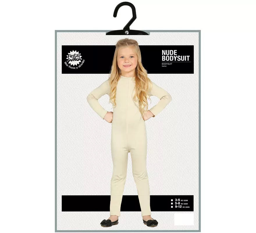 Maillot color beige para niños