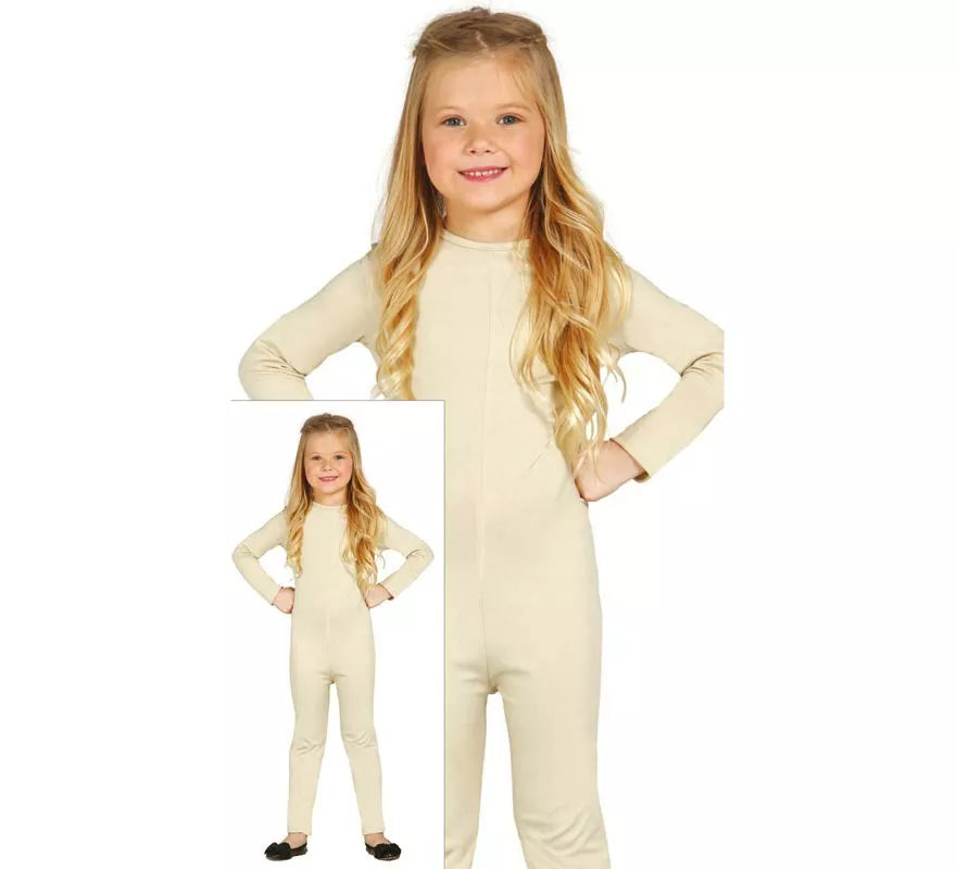 Maillot color beige para niños