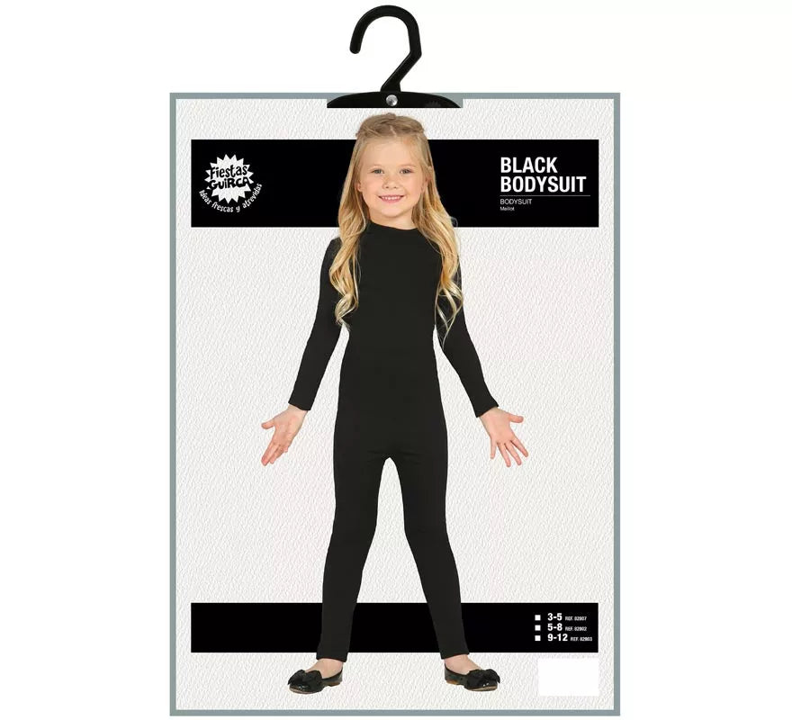 Translation missing: en.Maillot color Negro para niños