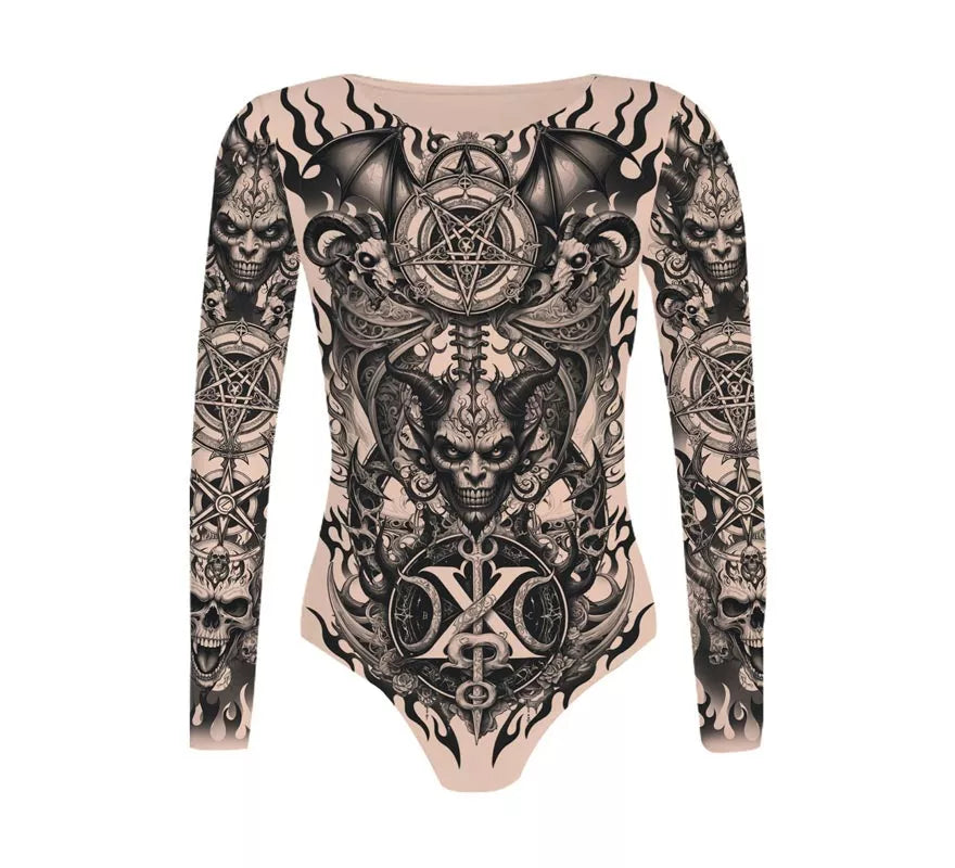 Translation missing: en.Body de la Muerte Efecto Tatuajes para mujer