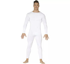 White jersey or jumpsuit for men