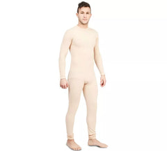 Beige jersey or jumpsuit for adults