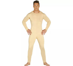 Beige jersey or jumpsuit for men