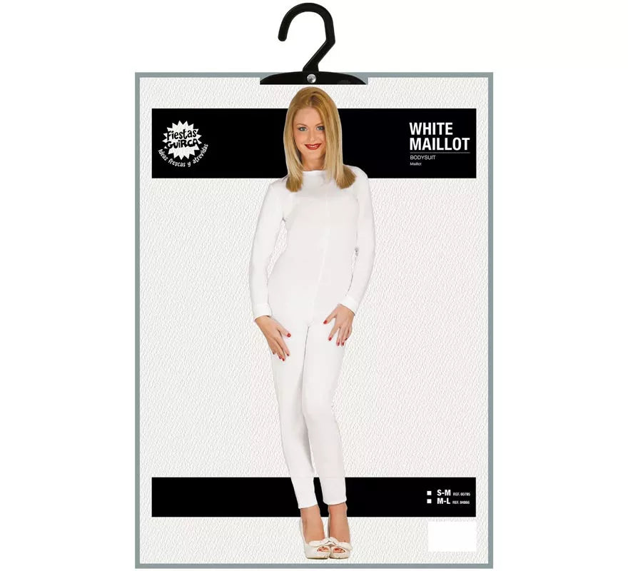 Maillot o mono color Blanco para mujer