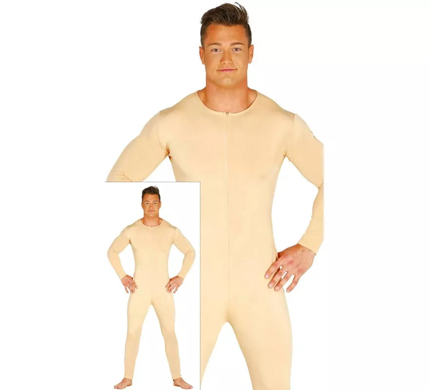 Maillot o Mono color beige para hombre
