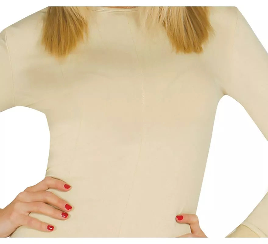 Translation missing: en.Maillot o mono color beige para mujer