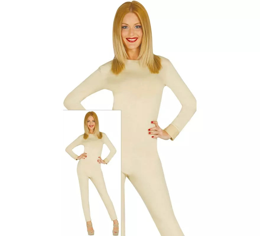 Translation missing: en.Maillot o mono color beige para mujer