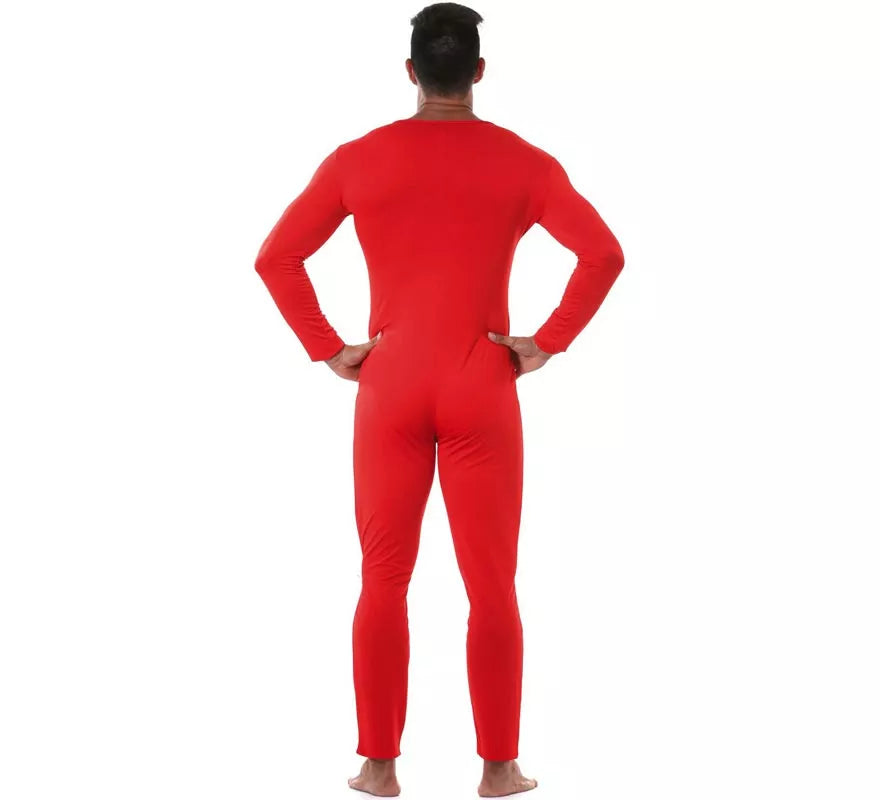 Translation missing: en.Maillot o Mono color rojo para hombre