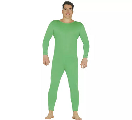 Maillot o Mono color verde para hombre