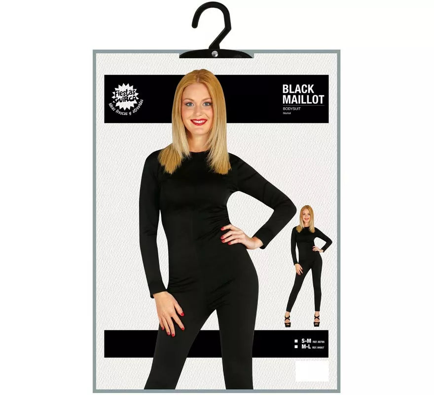 Translation missing: en.Maillot o Mono de color negro para mujer