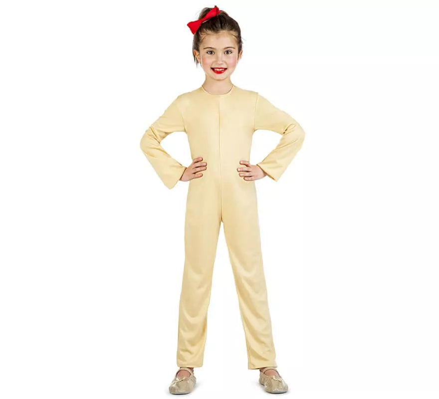Maillot o Mono de punto beige para niños