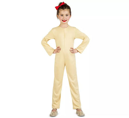Maillot o Mono de punto beige para niños