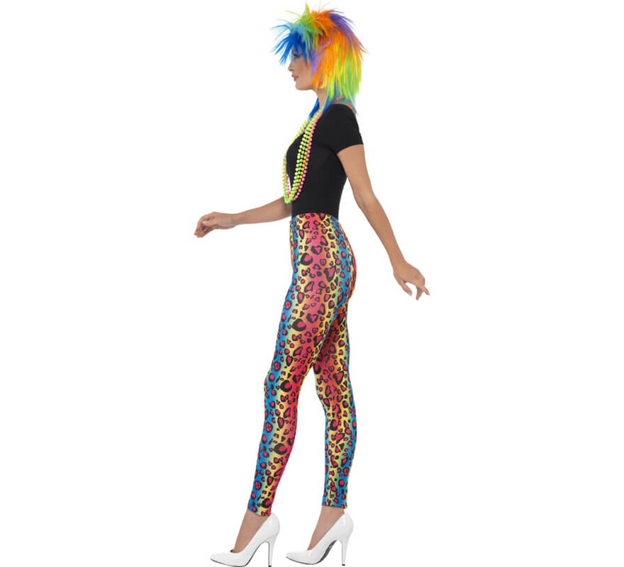 Mallas con estampado Leopardo Multicolor
