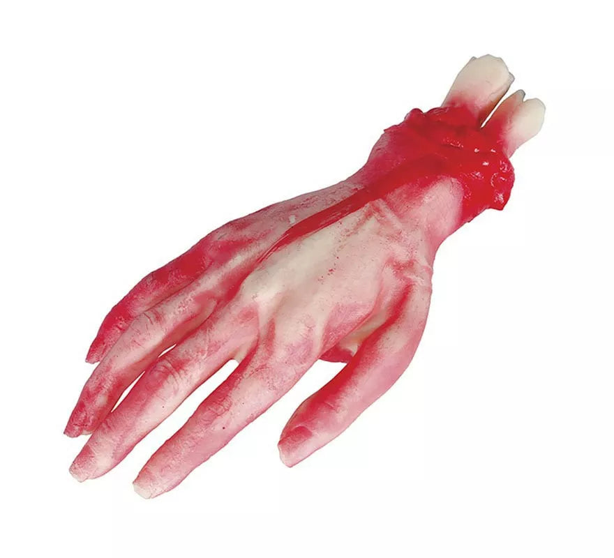 Translation missing: en.Mano con sangre látex de 25 cm