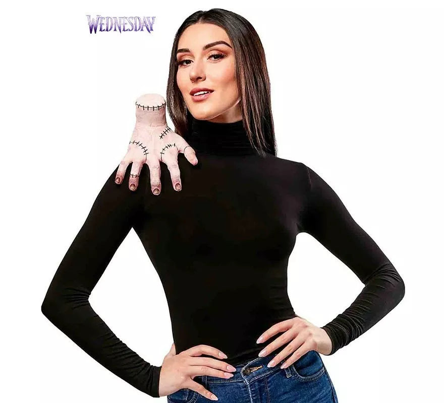 Mano La Cosa Thing de La Familia Addams para el hombro